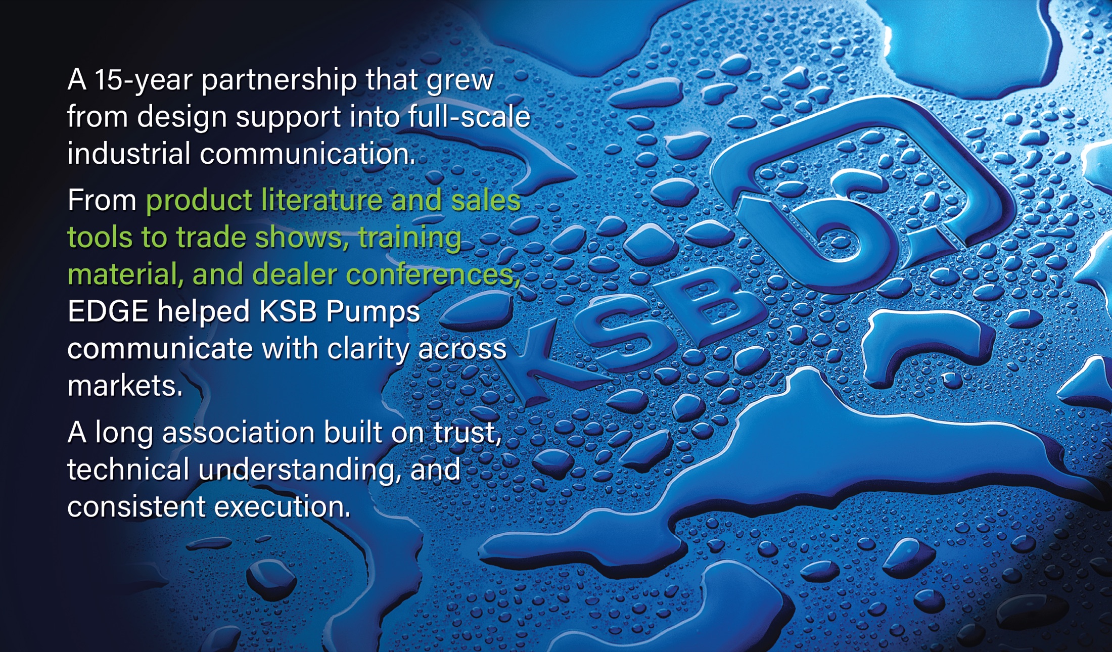 KSB Pumps work